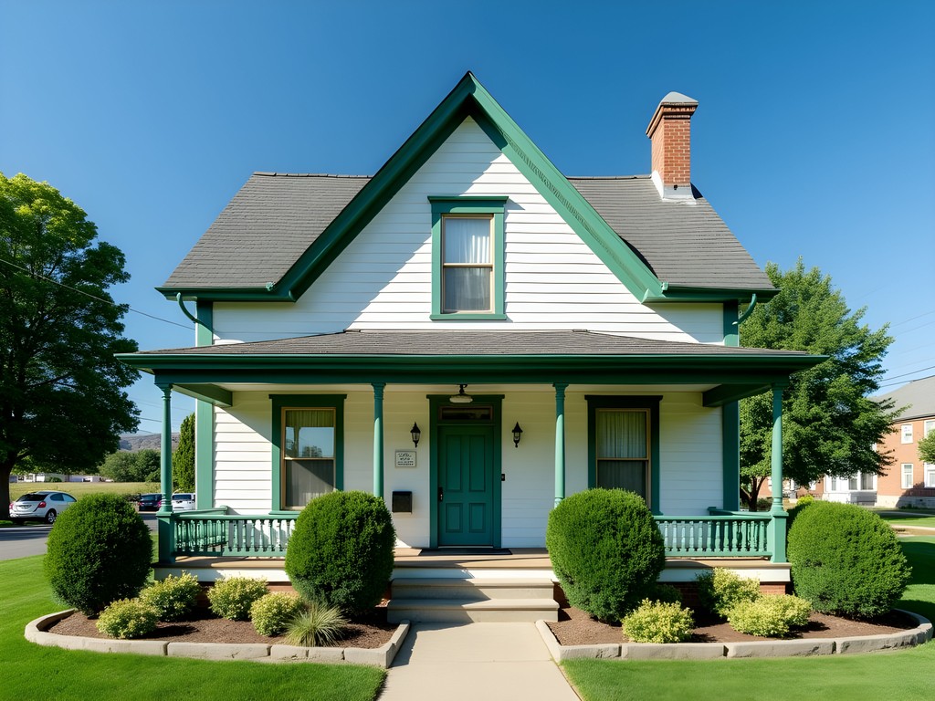 Historic 1906 Victorian home housing the Taylorsville-Bennion Heritage Center